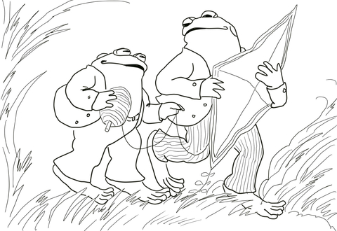 Days with Frog and Toad Coloring page