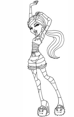 Dead Tired Robecca Coloring page