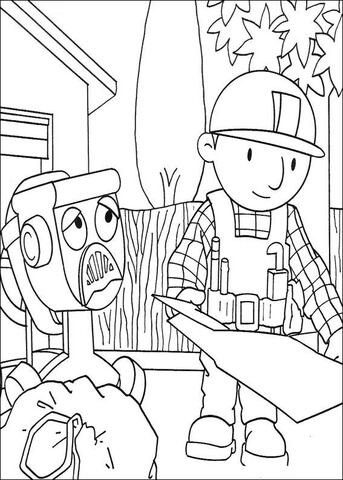 Dizzy And Bob  Coloring page