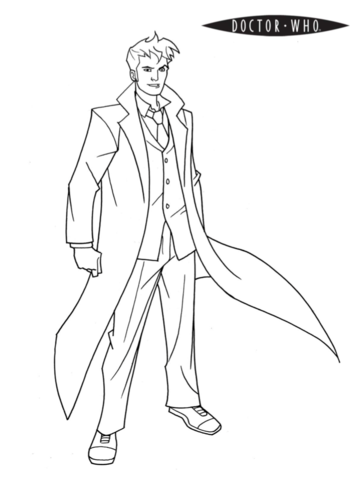 Doctor Who Coloring page