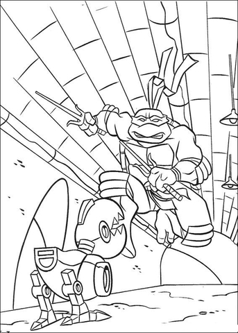 Raphael Coloring page