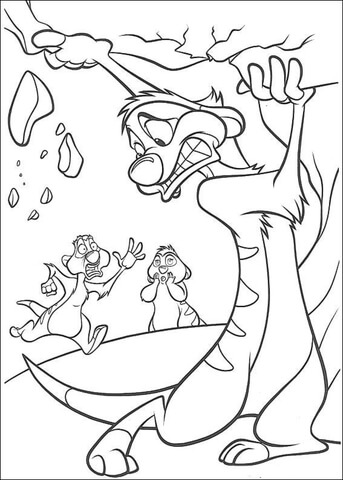 Don't Do That! Coloring page