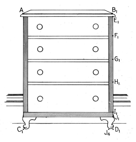 Dresser  Coloring page
