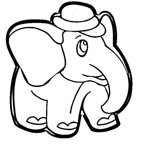 Dumbo  Coloring page