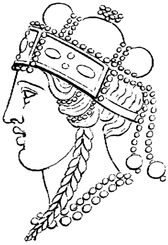 Empress  Coloring page