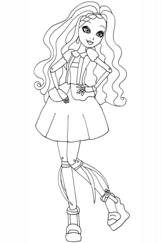 Ever After High Cedar Woods Coloring page