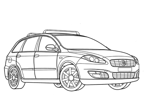 Fiat Croma  Coloring page