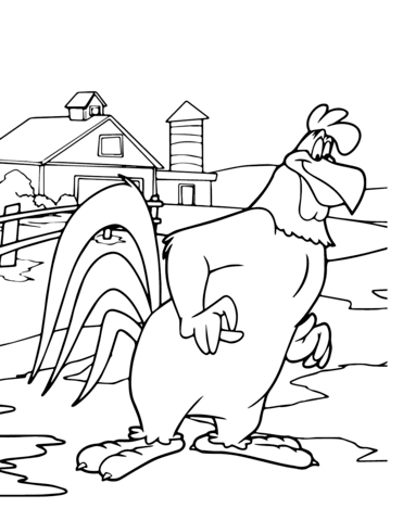 Foghorn Leghorn Coloring page