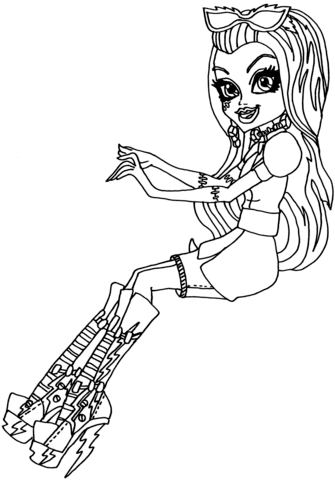Frankie Scaris Coloring page