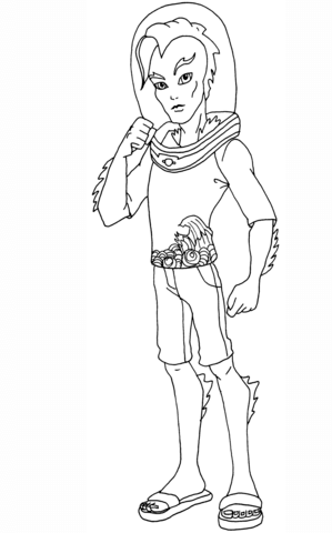 Gill Coloring page