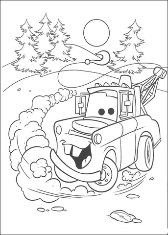 Mater Coloring page