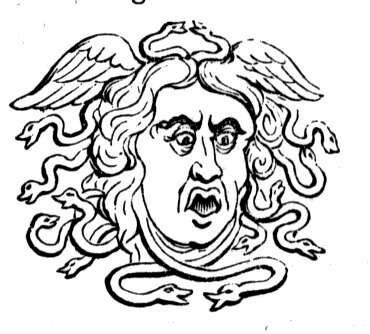 Gorgon  Coloring page