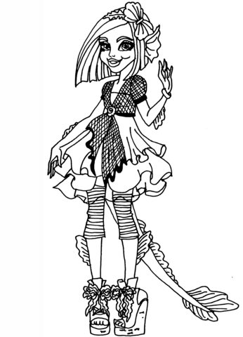 Grimmily Anne McShmiddlebopper Coloring page