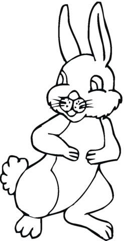 Hare 22 Coloring page