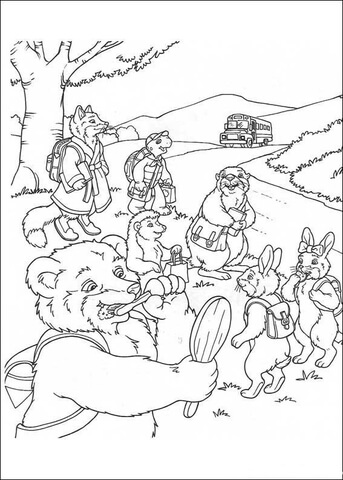 Have A Picnic  Coloring page