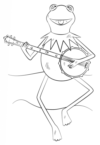 Kermit the Frog Coloring page