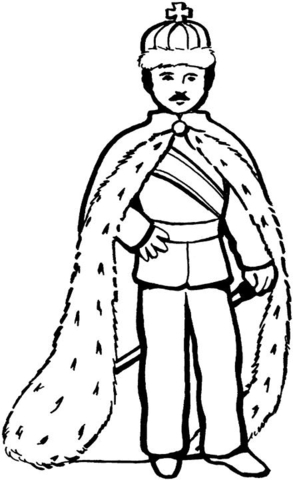 King  Coloring page