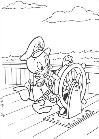 Kwik Lead The Boat  Coloring page