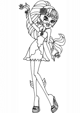 Lagoona 13 Wishes Coloring page