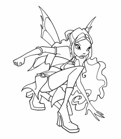 Layla  Coloring page