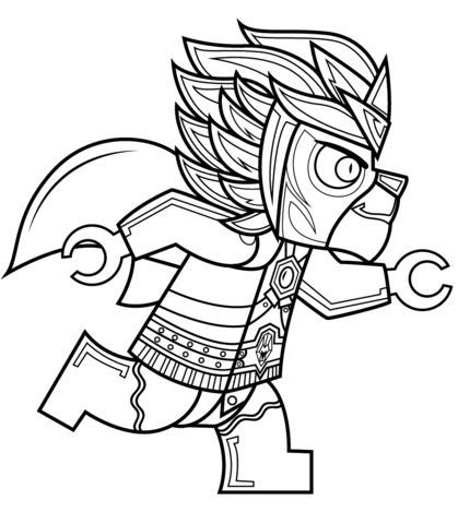 Lego Chima Laval Coloring page