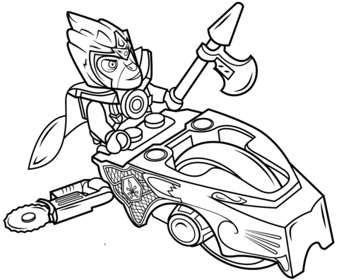 Lego Chima Speedorz Coloring page