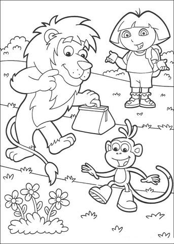 Look At These Flowers! Coloring page