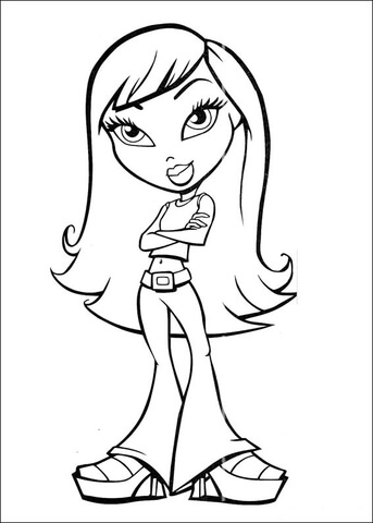I Look So Cute  Coloring page