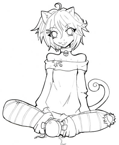 Mika Coloring page