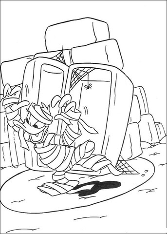 Mummy  Coloring page
