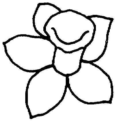 Narcissus 7 Coloring page