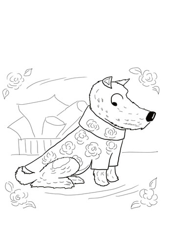 No Roses for Harry Coloring page