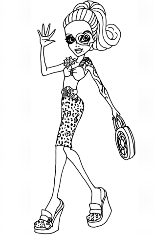 Operetta Killer Style Coloring page