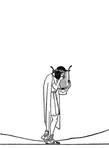 Orpheus Coloring page