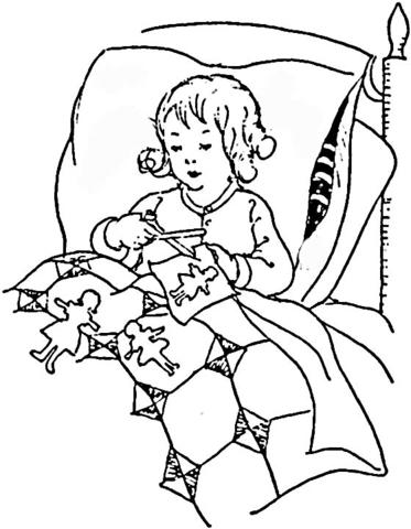 Paper Dolls  Coloring page