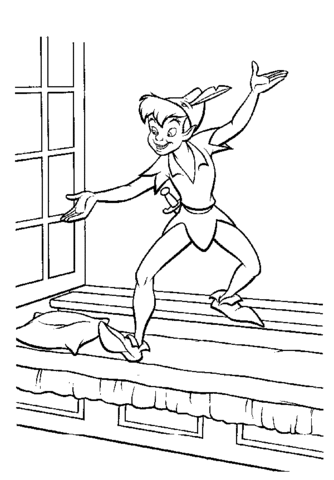 Peter Pan Coloring page