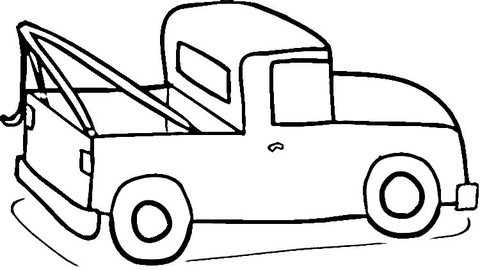 Pickup Truck  Coloring page