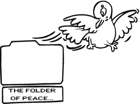 Pigeon 23 Coloring page
