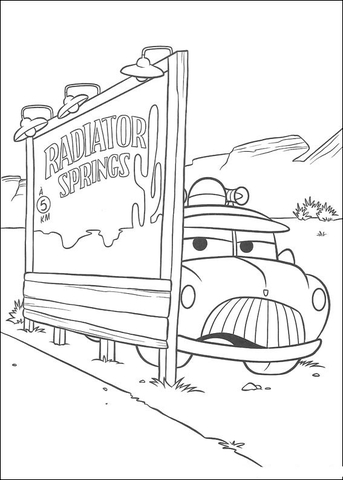 Sheriff Coloring page