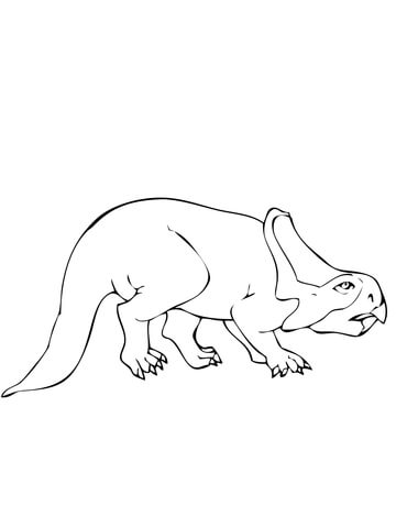 Protoceratops Dinosaur Coloring page