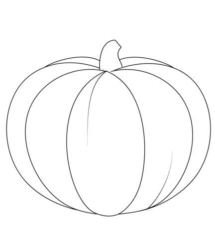 Pumpkin Coloring page