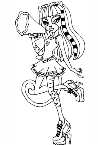 Purrsephone Coloring page