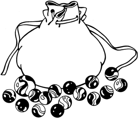 Purse  Coloring page
