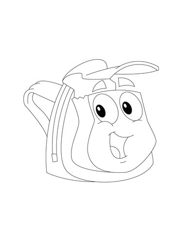 Rescue Pack Coloring page