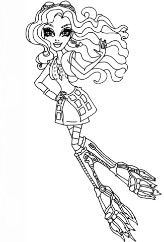 Robecca Coloring page
