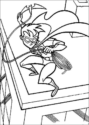 Robin  Coloring page