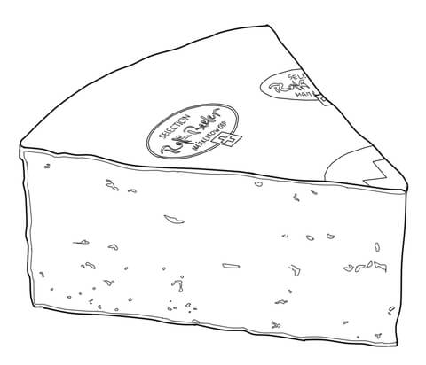 Rolf Beeler Swiss Cheese Coloring page