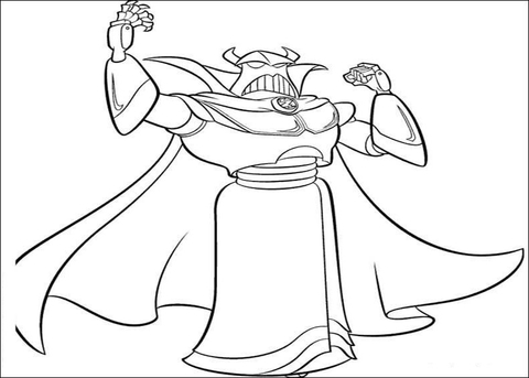 Zurg Coloring page