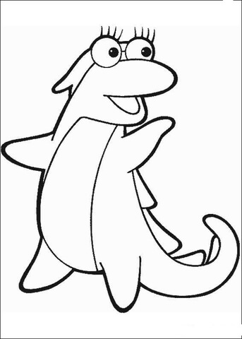 Isa Coloring page