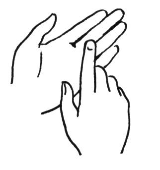 Sign Language  Coloring page
